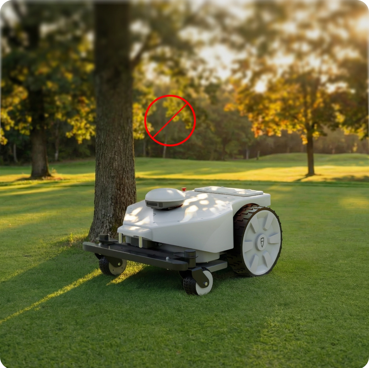FJD FRX ロボット芝刈り機：プロフェッショナルな芝生管理ソリューション